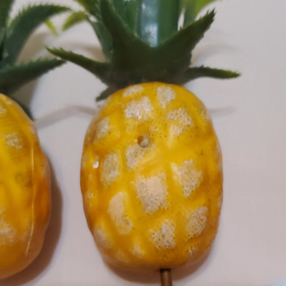 3 Faux Pineapple Picks
